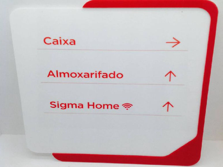 Placas e Sinalização em Acrílicos / Móveis e Decorações Acrílicos e MDF = Domos e Clarabóias de Acrílicos Pinhais em Curitiba - PR